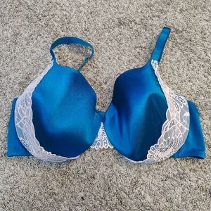 Deesse Blue Bra